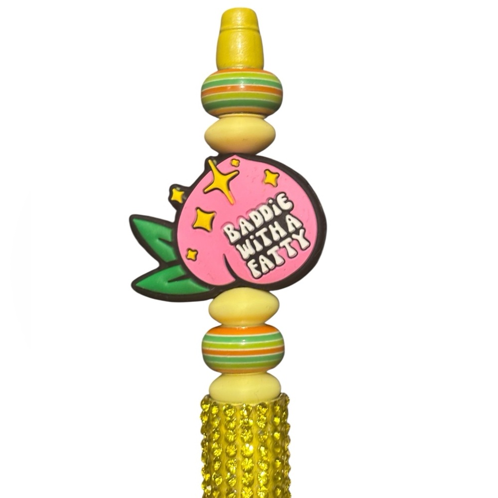 Baddie 🍑 custom bling pen